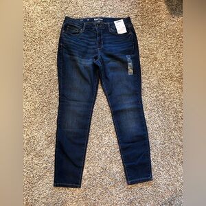 Sonoma Women's Dark Blue Skinny Jeans